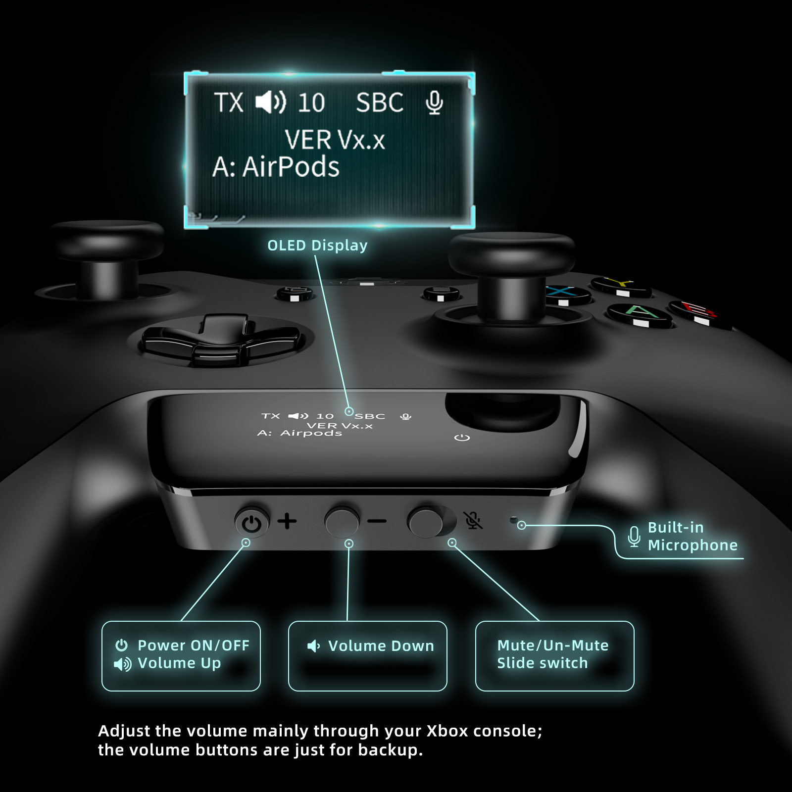 Adaptador Bluetooth 5.2 para X-BOX - Imagem 2