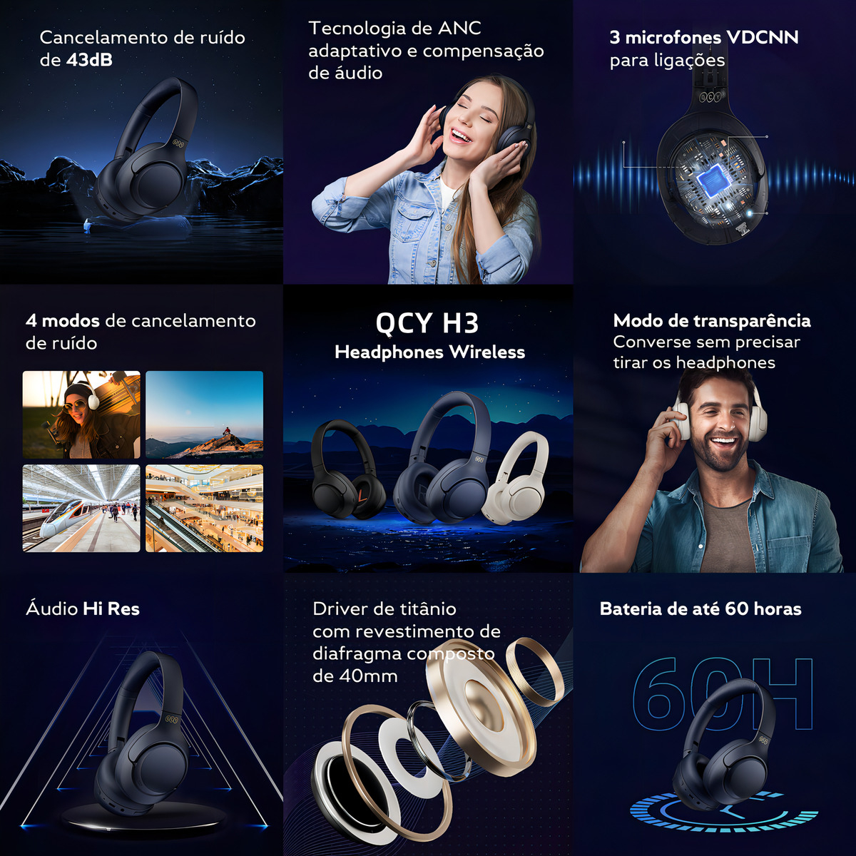 Qcy H3 Anc - Imagem 3