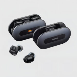 Fone de Ouvido Bluetooth Baseus Bowie EZ10 TWS Preto com Case de Carregamento